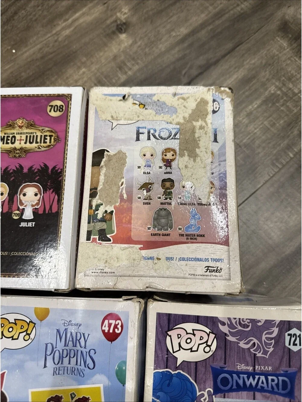**5-LOT**  Funko Pops - Children’s Movie Themed